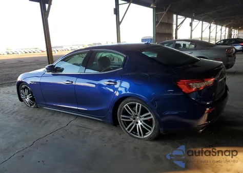 2015 Maserati Ghibli S z USA, uszkodzony, nr VIN ZAM57RTA1F1134590